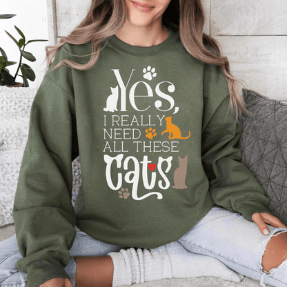 Of Course I Need All These Cats, Perfect for Cat Moms - GiftHaus
