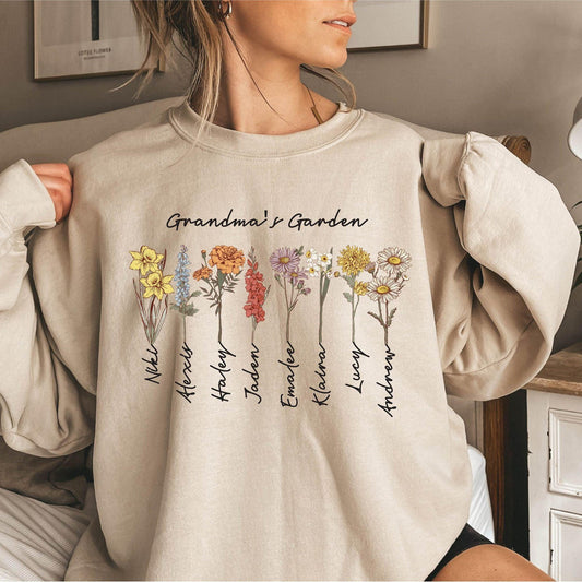 Omas Garten-Sweatshirt – Geschenk für Oma - GiftHaus