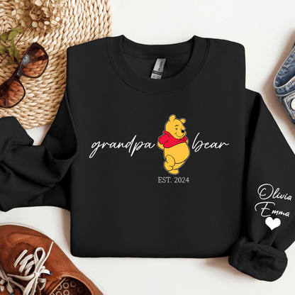 Opa Bär Persönliches Jahrgang- Shirt – Das Herzstück für Großväter - GiftHaus