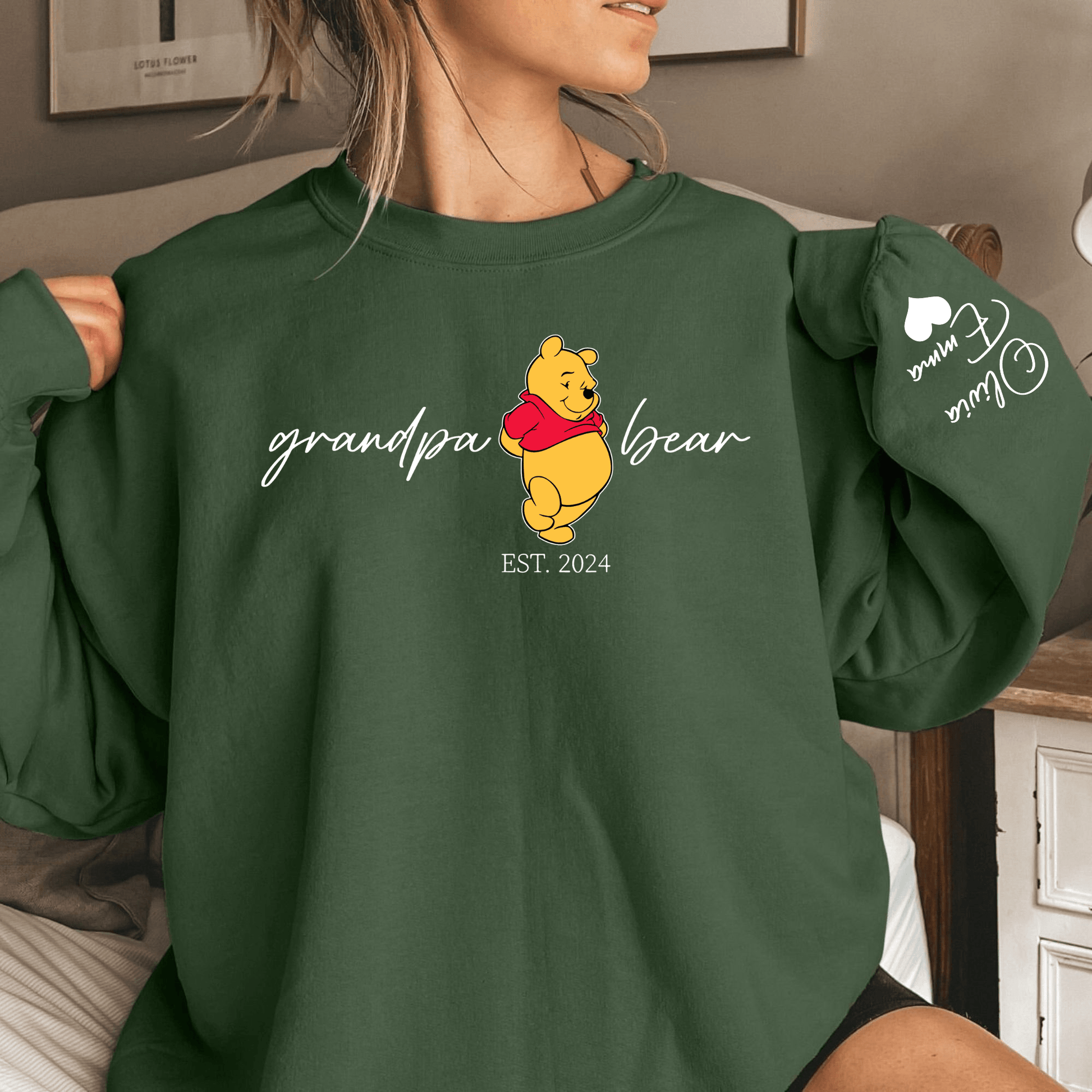 Opa Bär Persönliches Jahrgang- Shirt – Das Herzstück für Großväter - GiftHaus
