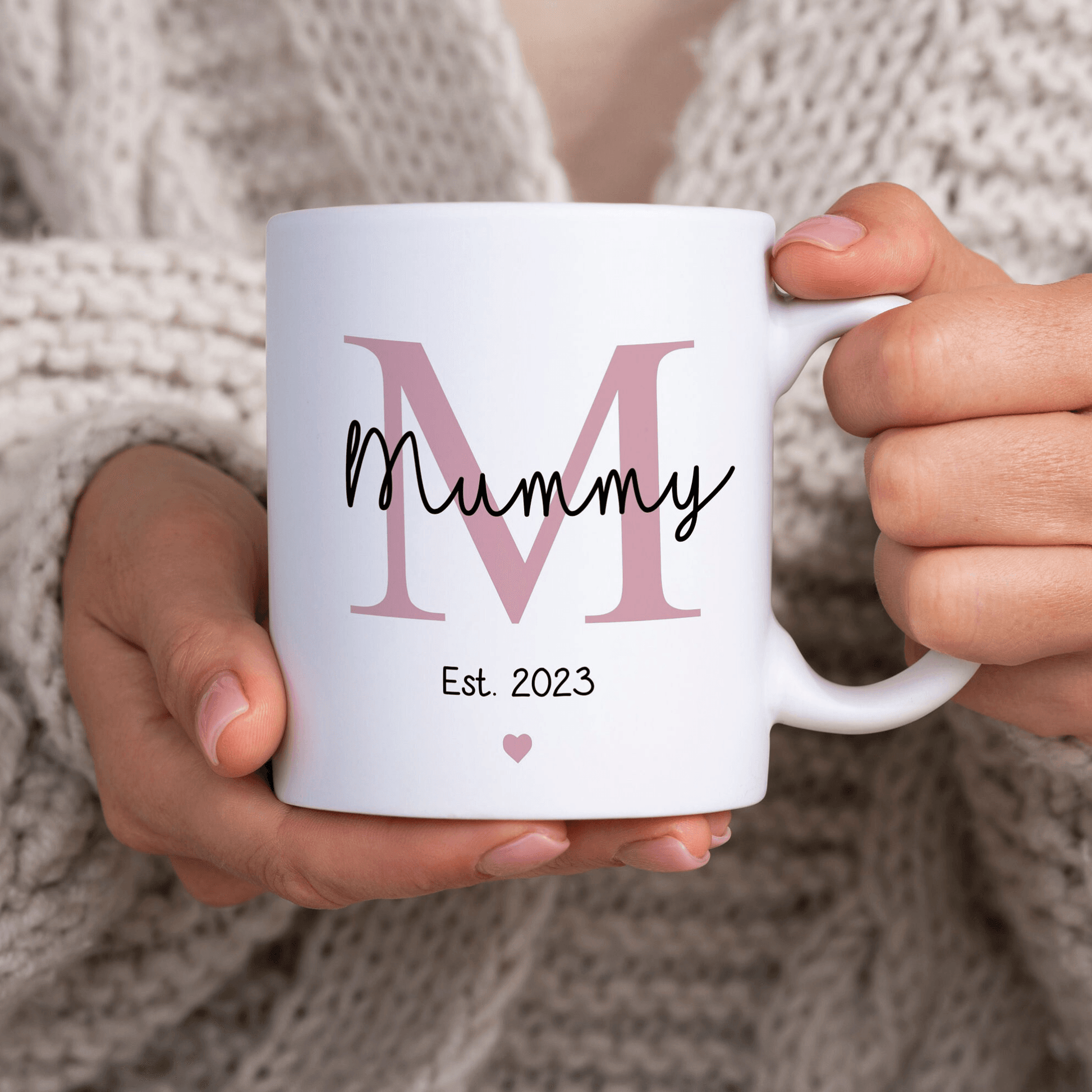 Personalisierte Elternjahrgang-Tasse - Mummy & Daddy - GiftHaus