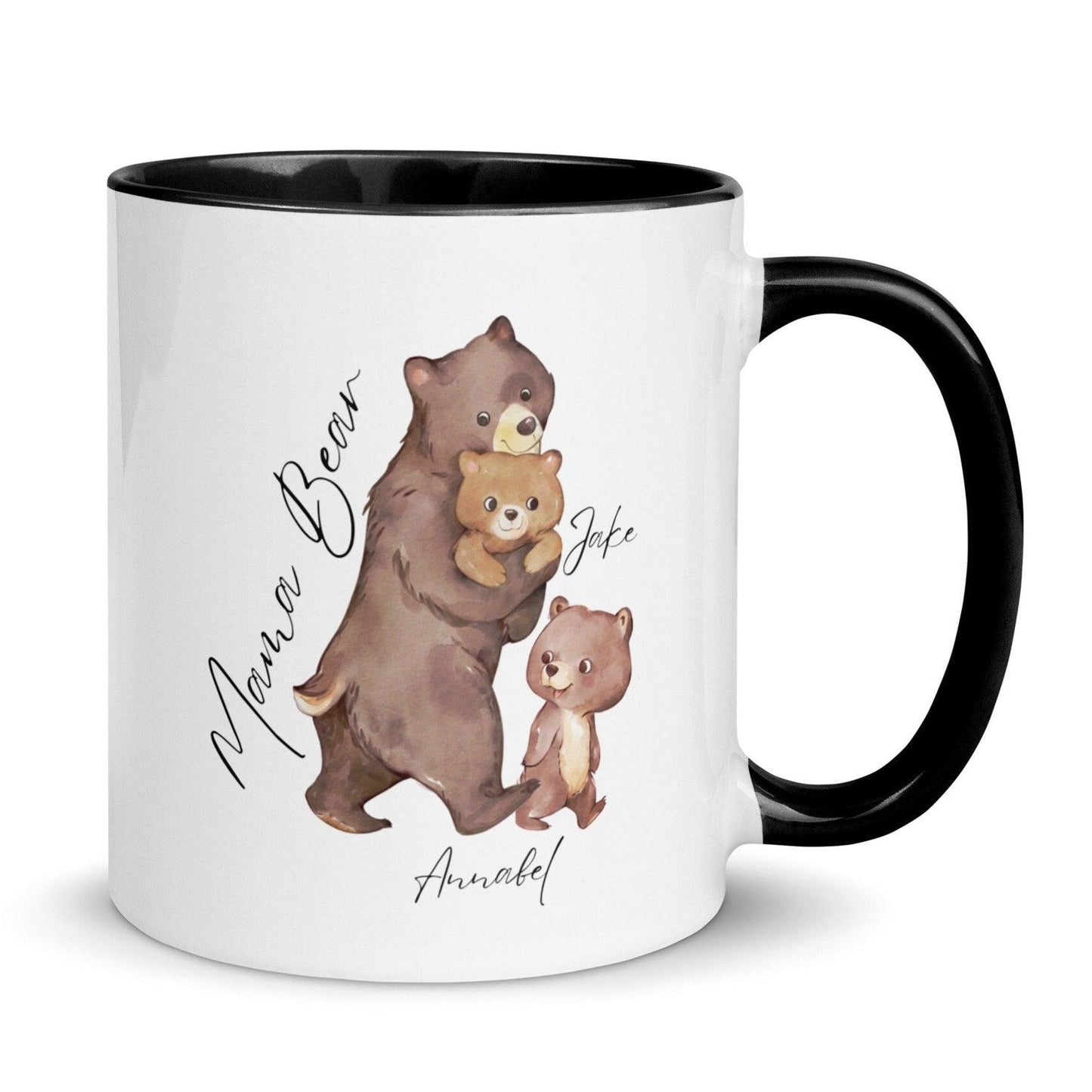 Personalisierte Familienbären-Tasse - Geschenk für Mütter - GiftHaus