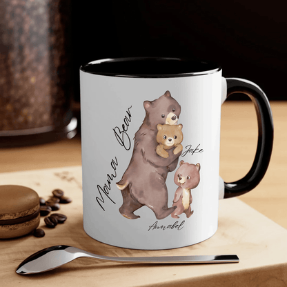 Personalisierte Familienbären-Tasse - Geschenk für Mütter - GiftHaus