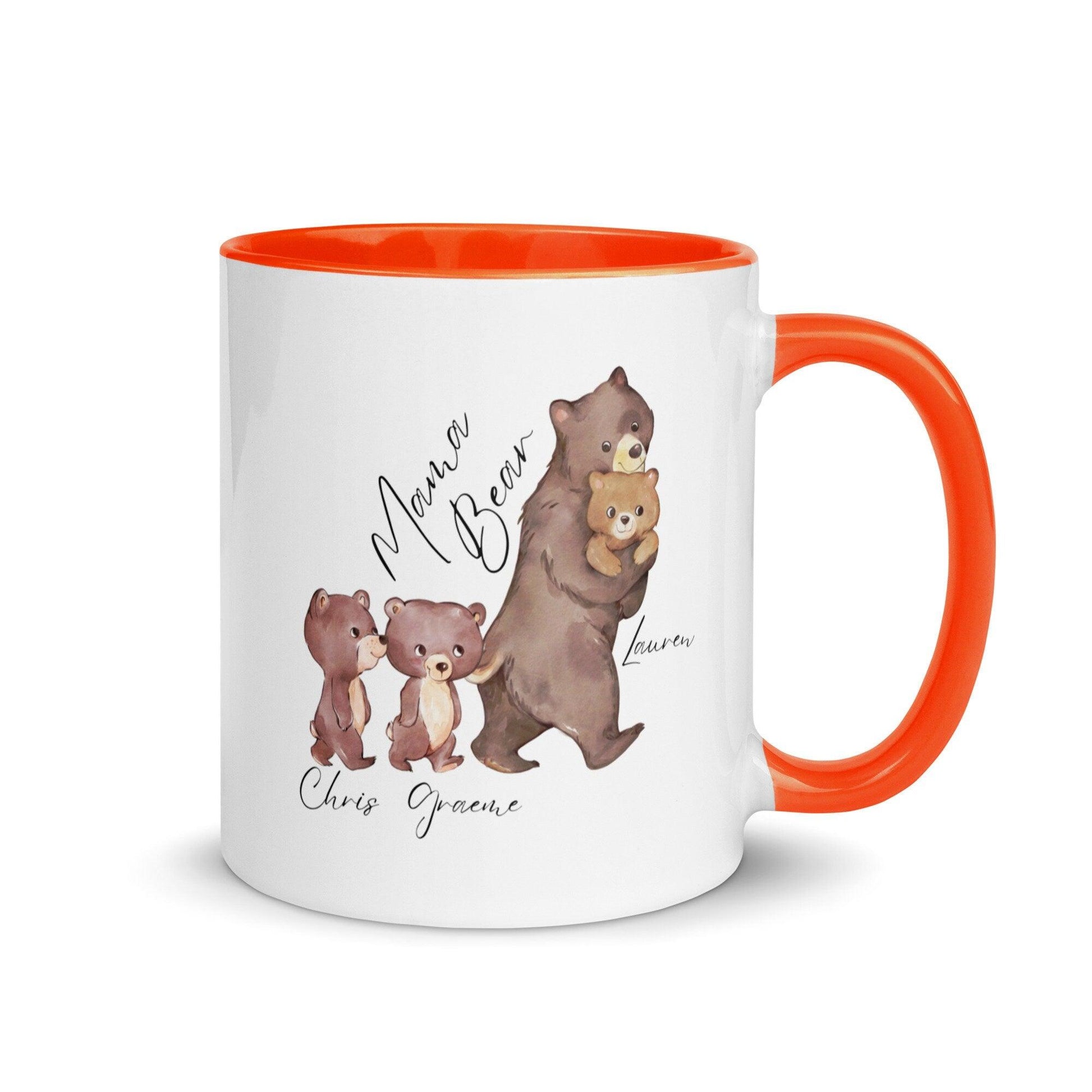 Personalisierte Familienbären-Tasse - Geschenk für Mütter - GiftHaus