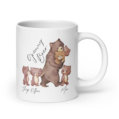 Personalisierte Familienbären-Tasse - Geschenk für Mütter - GiftHaus