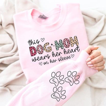 Personalisiertes Hundemama-T-Shirt mit Namen – Geschenk für Hundefreunde zum Muttertag - GiftHaus