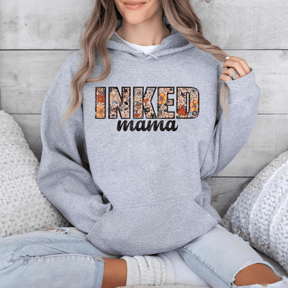 Personalisiertes 'Inked Mama' Sweatshirt - Trendiges Design für Mütter - Freizeitmode mit Charakter - GiftHaus