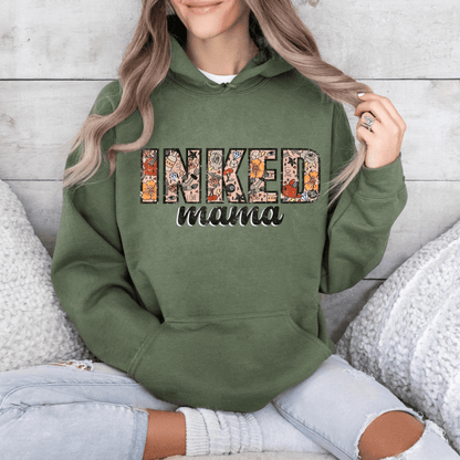 Personalisiertes 'Inked Mama' Sweatshirt - Trendiges Design für Mütter - Freizeitmode mit Charakter - GiftHaus