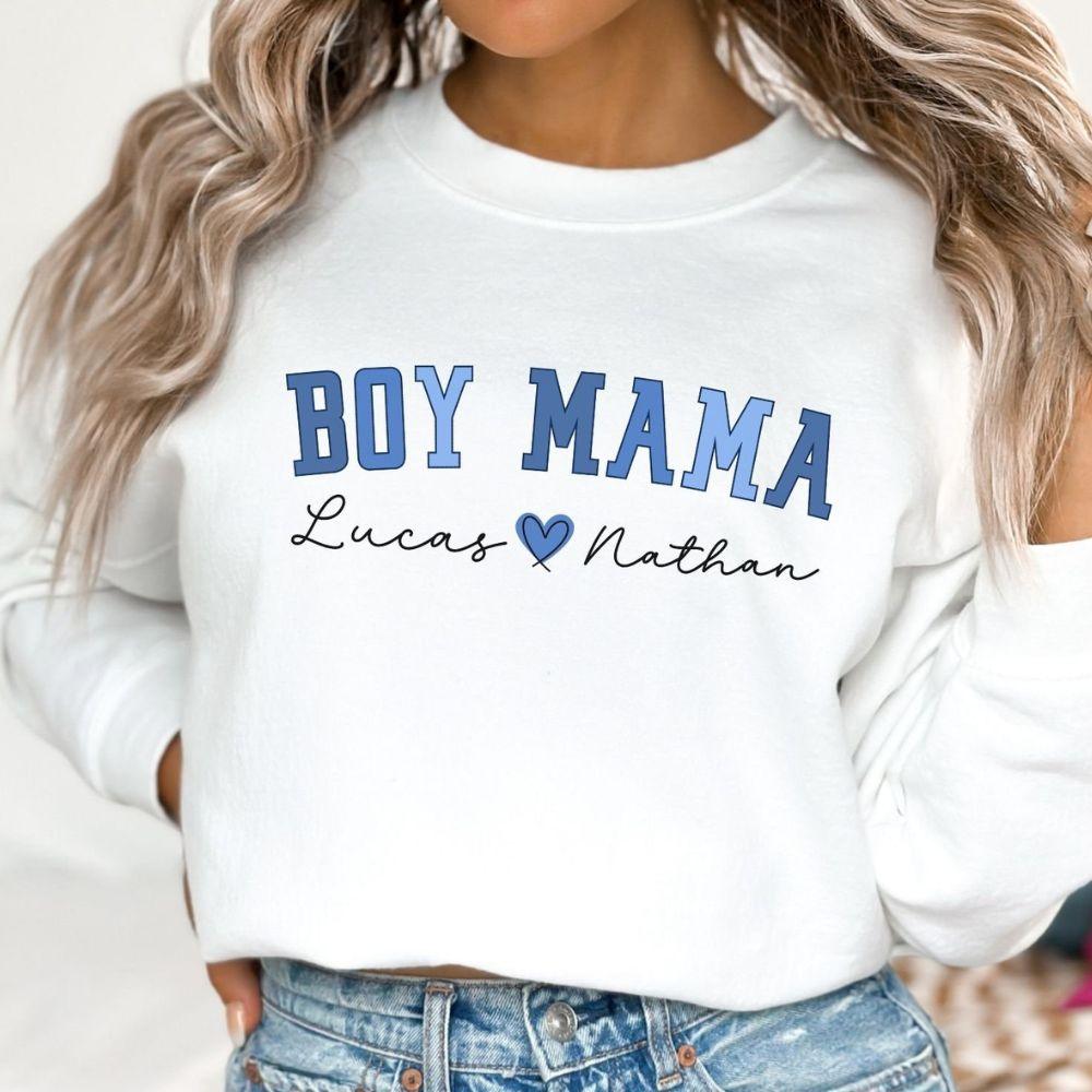 Personalisiertes Mama-Sweatshirt für Jungen - GiftHaus