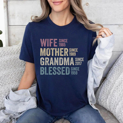 Personalisiertes Oma Sweatshirt und Shirts - Geburtstagsgeschenk für Großmutter - GiftHaus