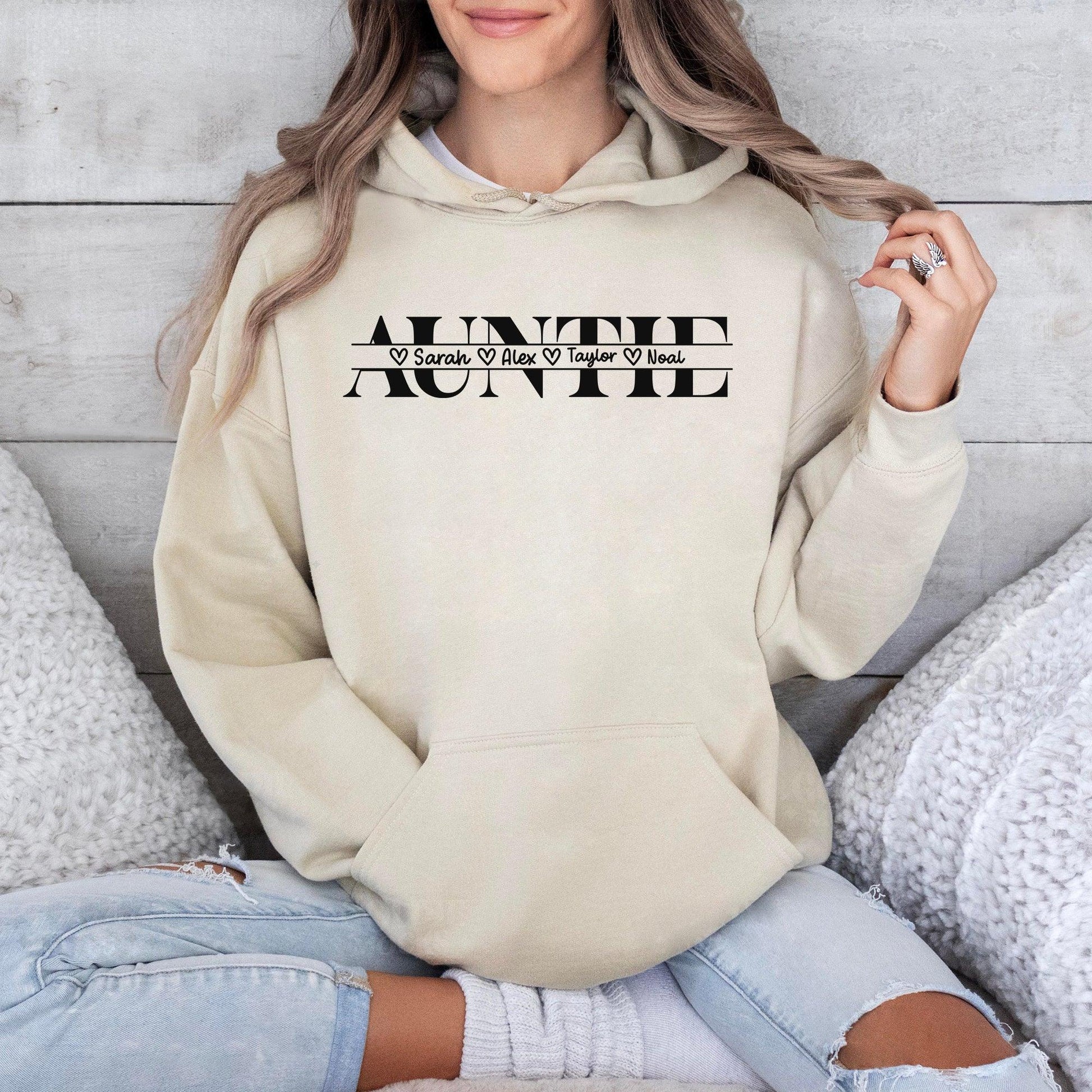 Personalisiertes Tante Sweatshirt - Tante Sweatshirt und Hoodie - GiftHaus