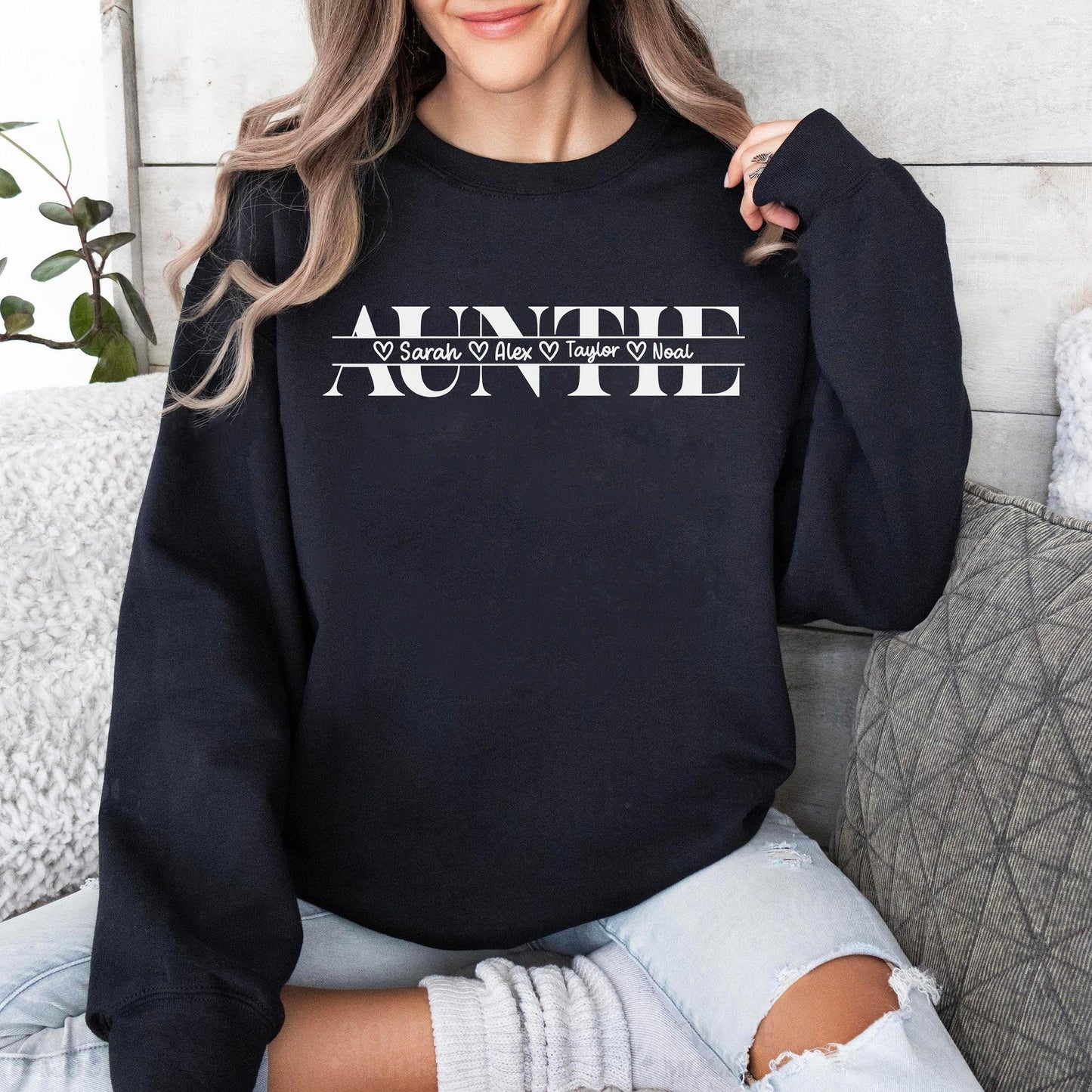 Personalisiertes Tante Sweatshirt - Tante Sweatshirt und Hoodie - GiftHaus