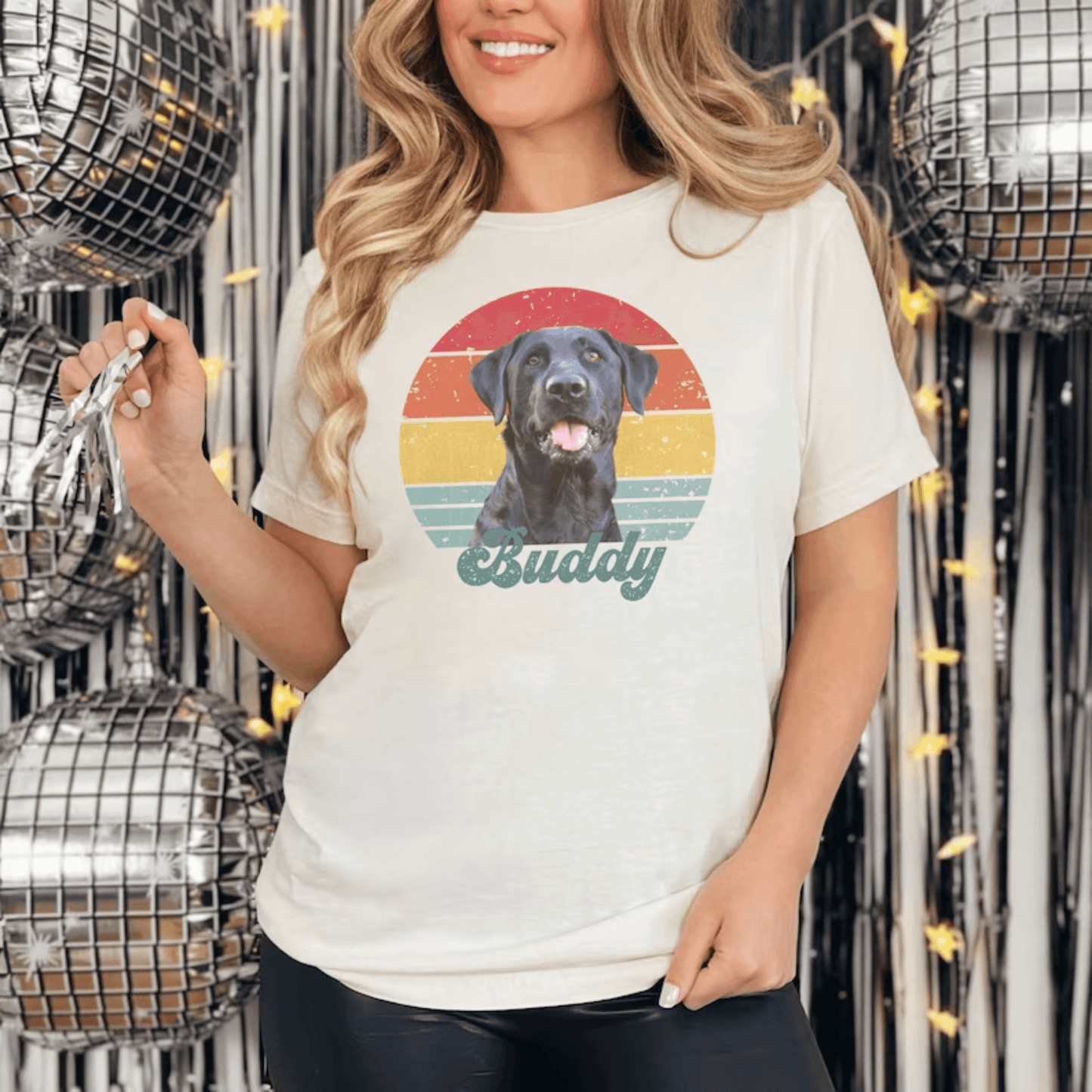 Persönliches Haustier-Portrait T-Shirt - Das ideale Geschenk für Tierliebhaber - GiftHaus