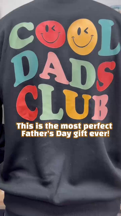 Cooles Dads Club Sweatshirt, Cooles Dads Club Shirt, Geschenk für Papa