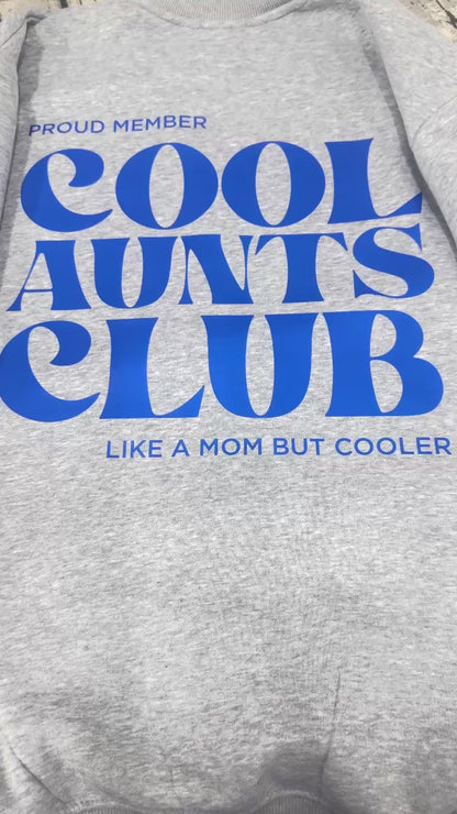 Cool Aunts Club Shirt for Cool Aunts and Future Aunts, Aunts Gift