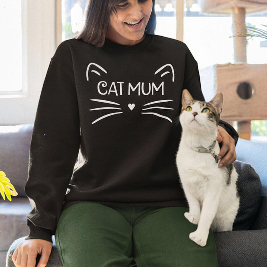 Pullover für Katzenmama – Geschenk für Katzenbesitzer - GiftHaus