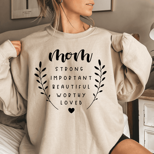 Starke Mutter Sweatshirt - Liebevolles Geschenk zum Muttertag - GiftHaus