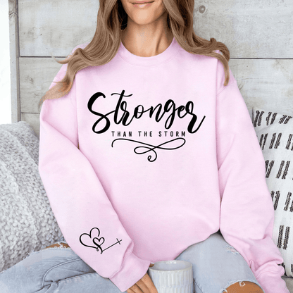 Stärker als der Sturm - Inspirations-Sweatshirt - GiftHaus