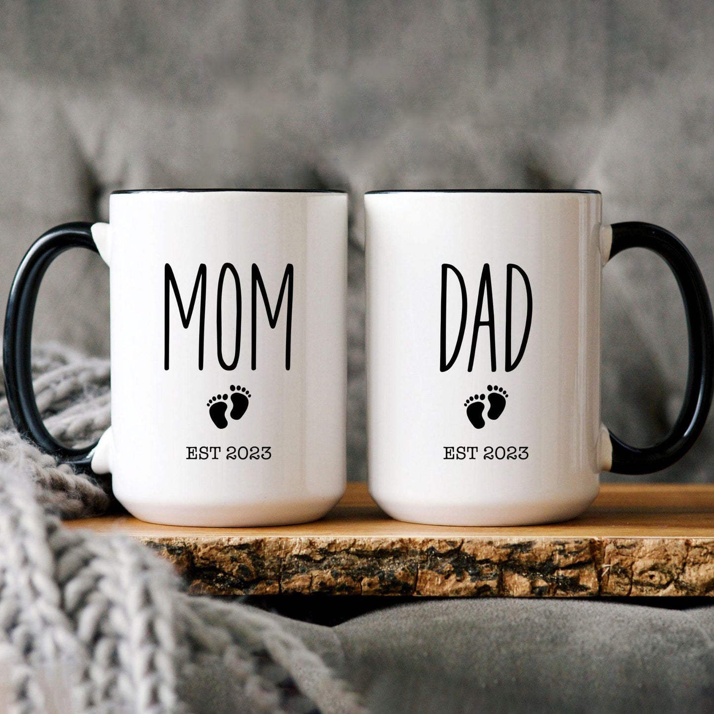 Tassenset für neue Mama und Papa – Tasse für Mama und Papa - GiftHaus