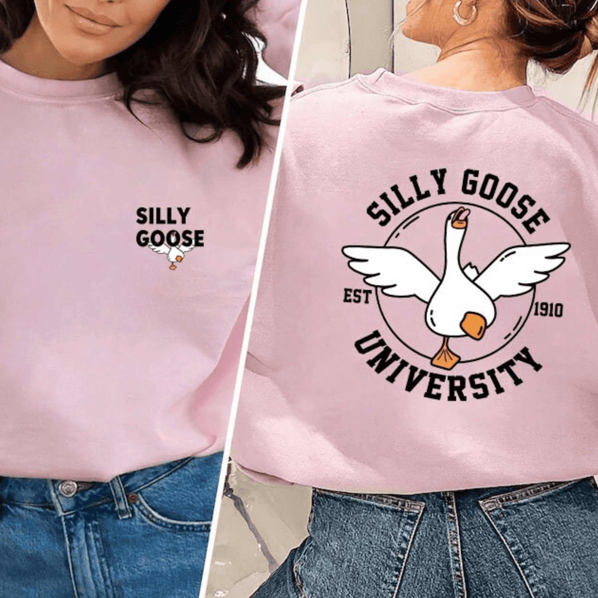 Ulknudel Gans Universität Sweatshirt - Geschenk für den Spaßvogel - GiftHaus