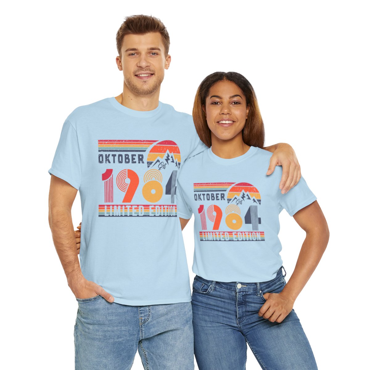 40. Geburtstag Retro Shirt, 1984 Geburtstag Sweatshirt Geschenk - Anpassbares Geburtsjahr Nummer Shirt für Frauen