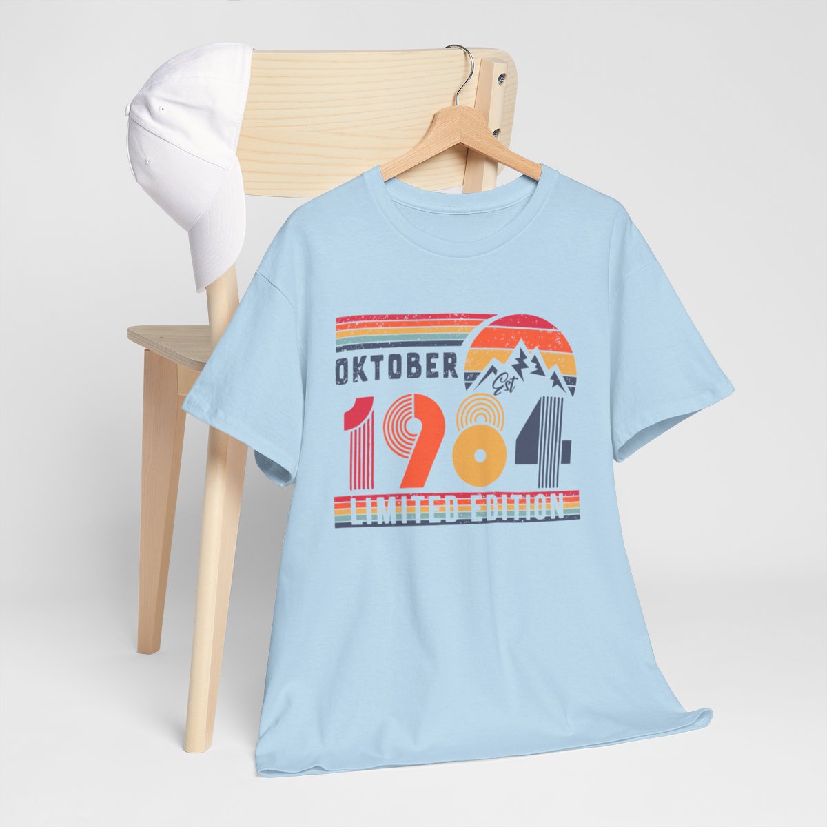 40. Geburtstag Retro Shirt, 1984 Geburtstag Sweatshirt Geschenk - Anpassbares Geburtsjahr Nummer Shirt für Frauen