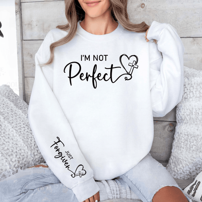 Vergebene Perfektion Sweatshirt – Das Zeichen der Gnade - GiftHaus