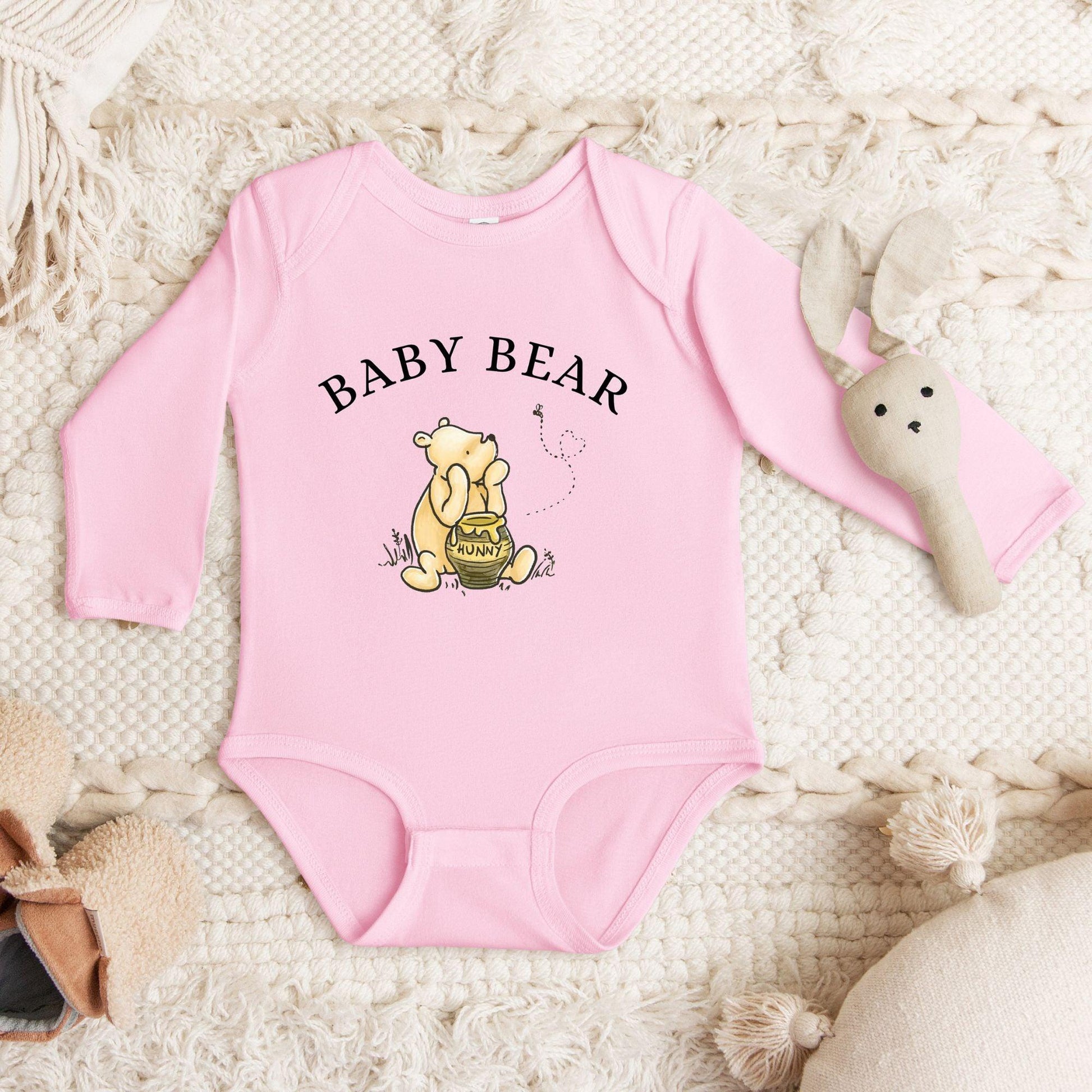 Winnie Pooh Geschenk zur Babyparty - Baby Strampler - GiftHaus