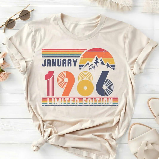 Personalisiertes Retro Birthday Sweatshirt – Geschenk für Geburtstag